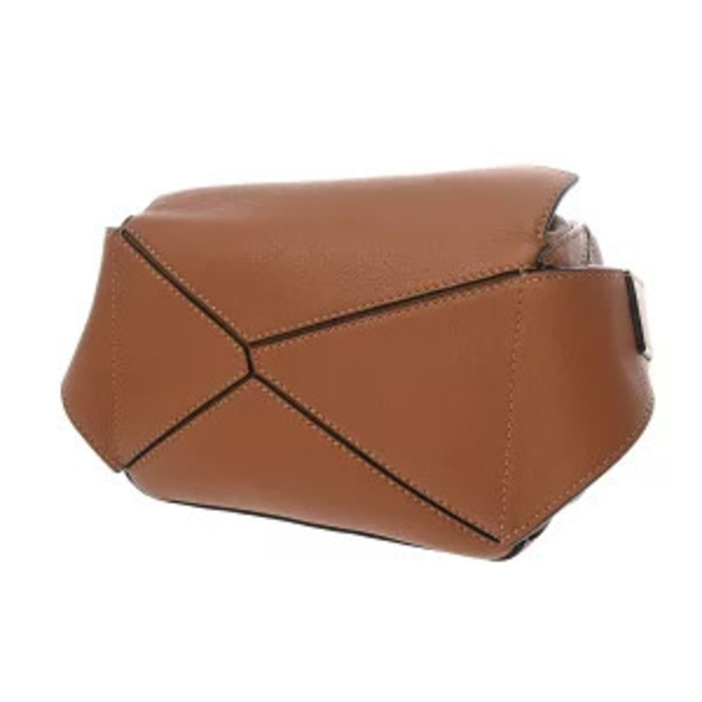 Loewe Puzzle Handbag Bum Calfskin Tan Bag